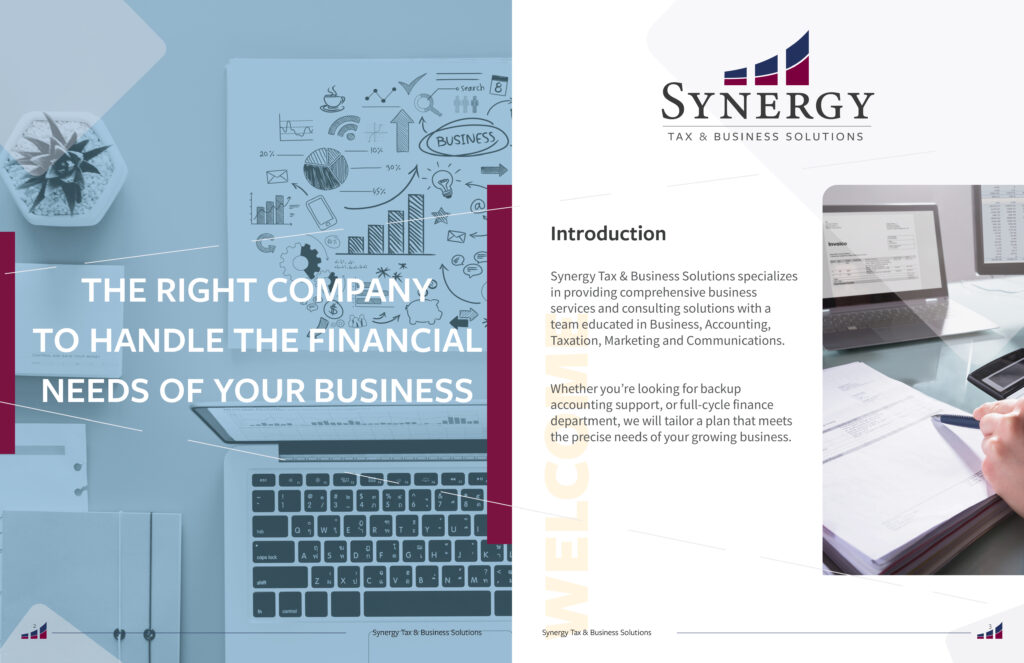 Synergy Marketing brochure