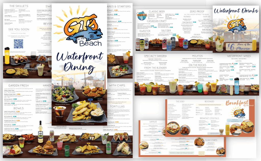 Gts 2025 GTs on the Beach 2025 Menu Package